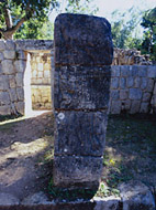 Cenote Xtoloc Temple Stela at Chichen Itza - chichen itza mayan ruins,chichen itza mayan temple,mayan temple pictures,mayan ruins photos